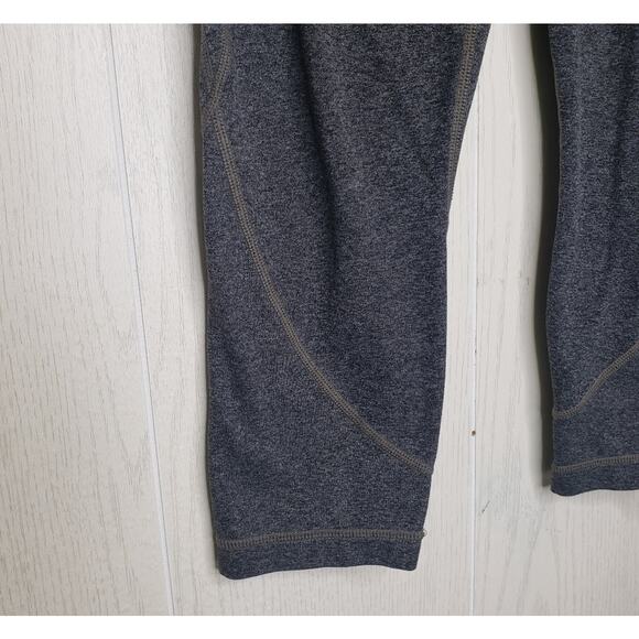 Athleta gray cropped workout exercise leggings size small - Picture 8 of 8